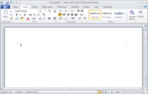 Microsoft Word 2010